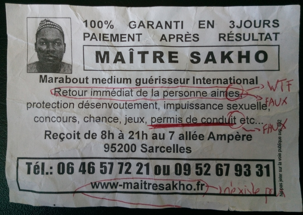 Maître SAKHO, Val d