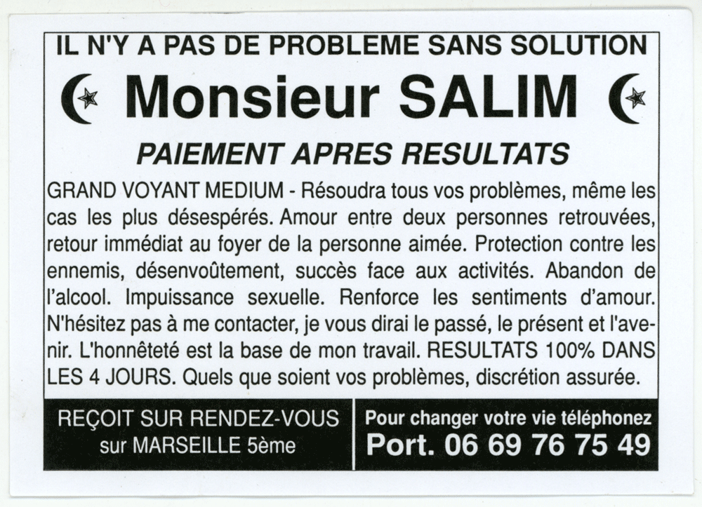 Cliquez pour voir la fiche détaillée de SALIM