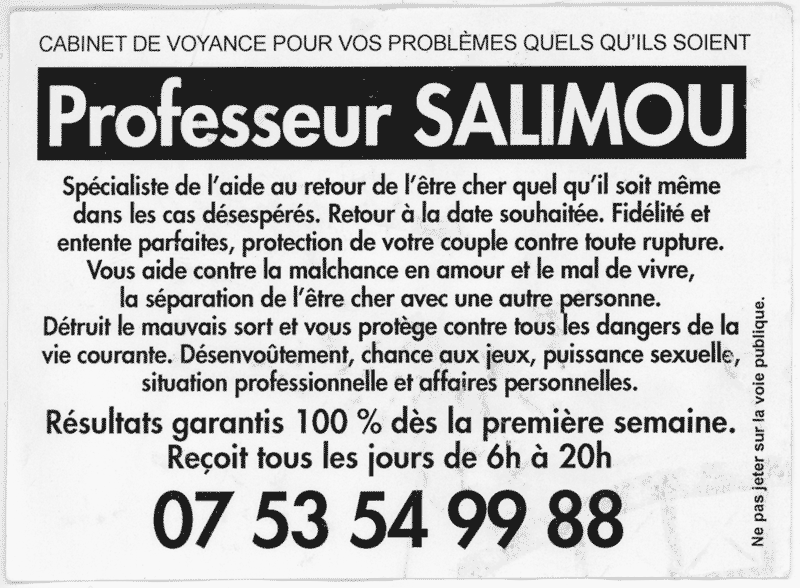 Professeur SALIMOU, Grenoble