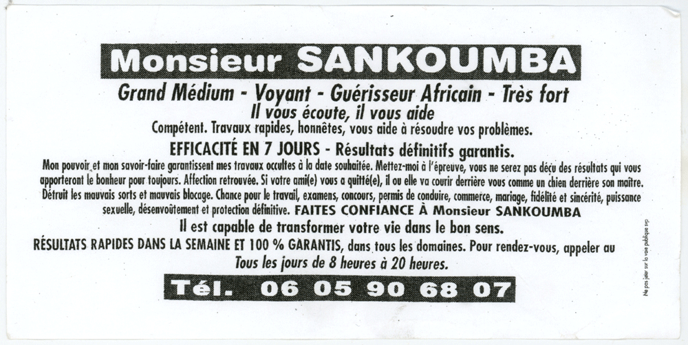 Cliquez pour voir la fiche détaillée de SANKOUMBA
