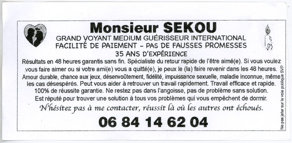Monsieur SEKOU, Lyon