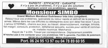 Monsieur SIMBO, Villeurbanne