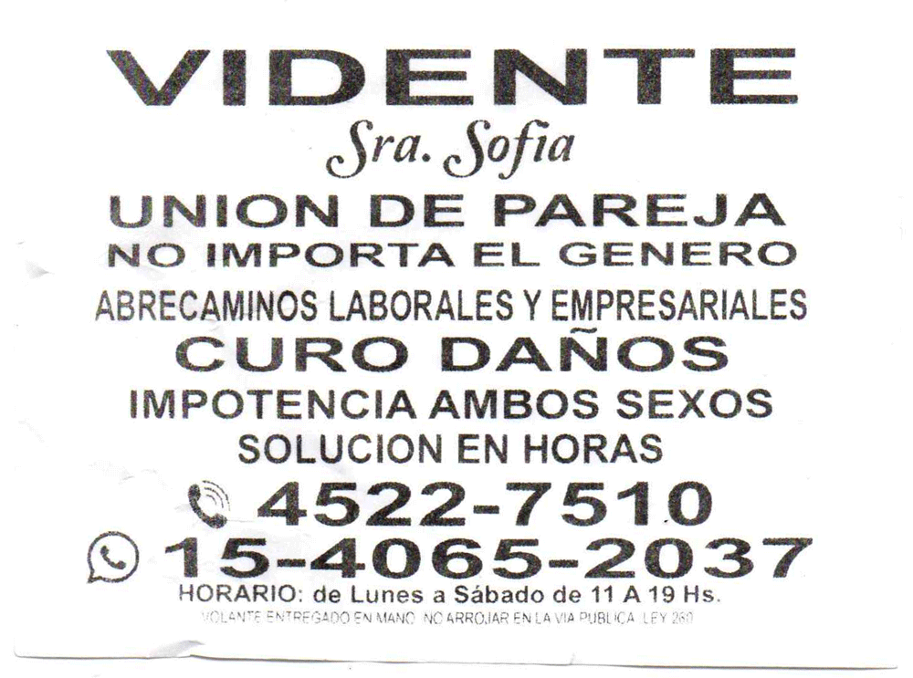 Madame SOFIA, (indéterminé)