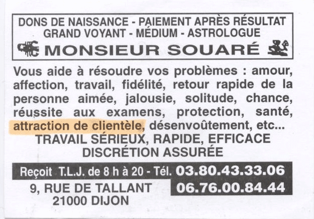 Monsieur SOUARE, Dijon