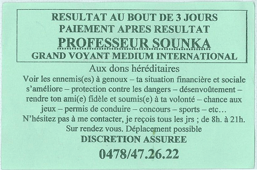 Cliquez pour voir la fiche détaillée de SOUNKA