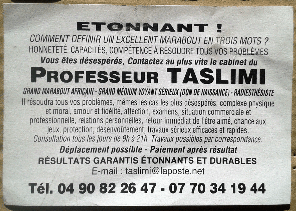 Cliquez pour voir la fiche dtaille de TASLIMI