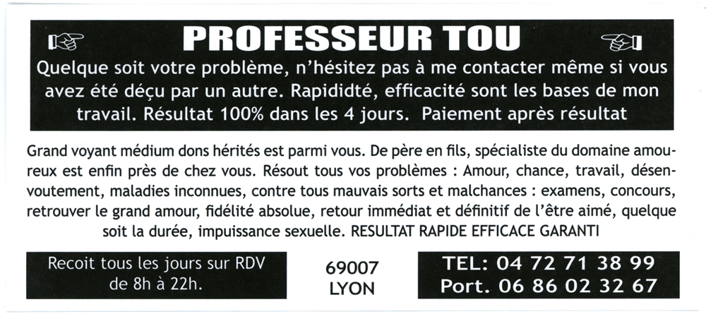 Cliquez pour voir la fiche détaillée de TOU