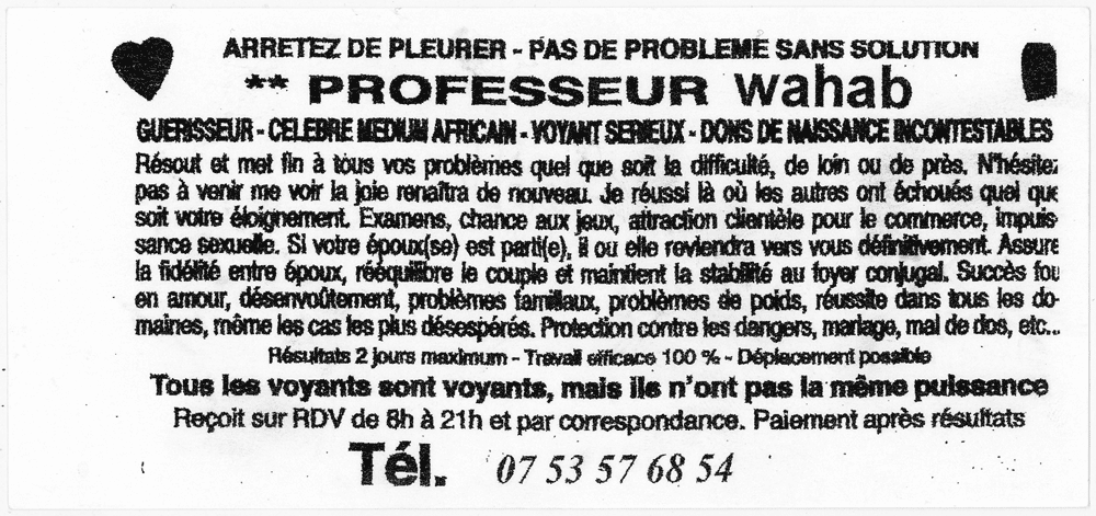 Professeur wahab, Grenoble