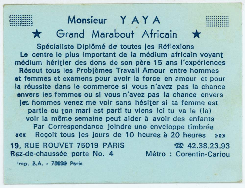 Cliquez pour voir la fiche détaillée de YAYA