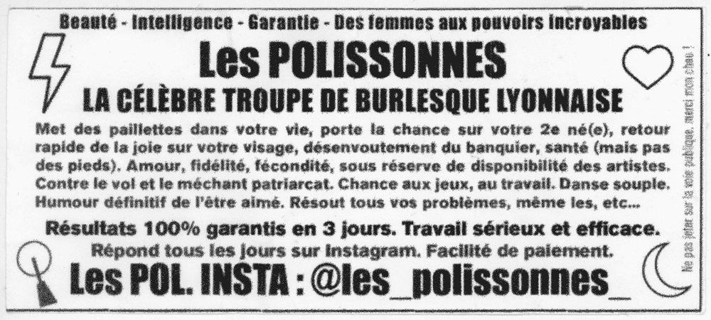 Les POLISSONNES, Lyon